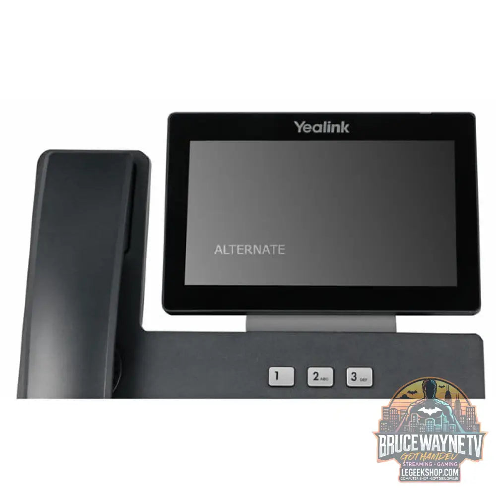 Yealink SIP-T58W, VoIP-Telefon noir - Yealink - vue 4
