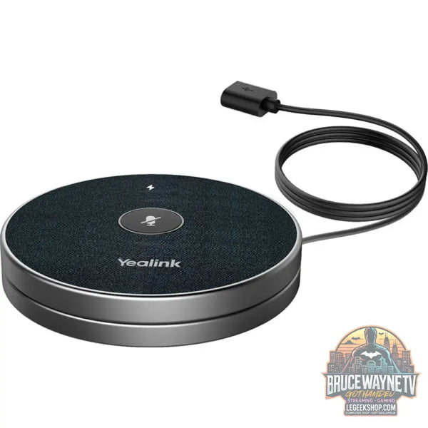 Yealink VCM36-W Package, Erweiterungsmikrofone noir, HD-Hi-Fi-WLAN-Mikrofon - Yealink