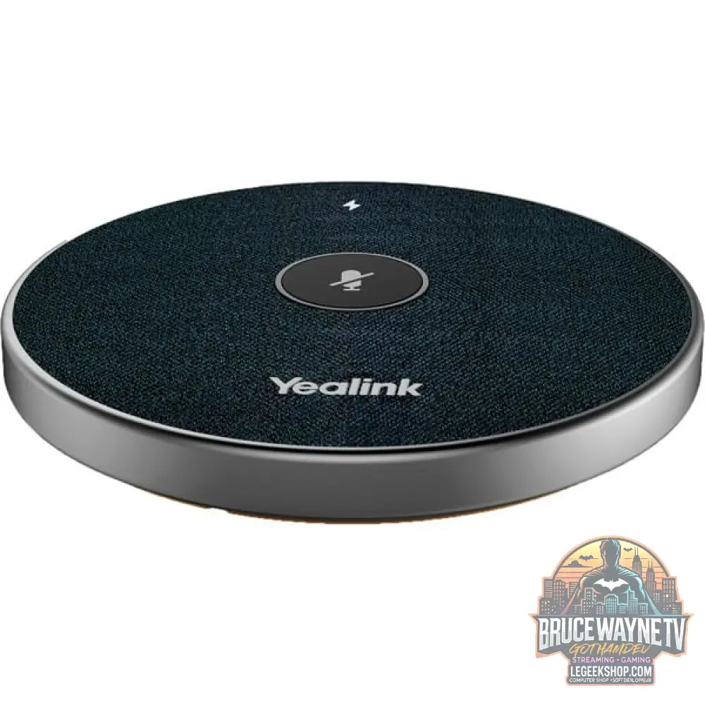 Yealink VCM36-W Package, Erweiterungsmikrofone noir, HD-Hi-Fi-WLAN-Mikrofon - Yealink - vue 2
