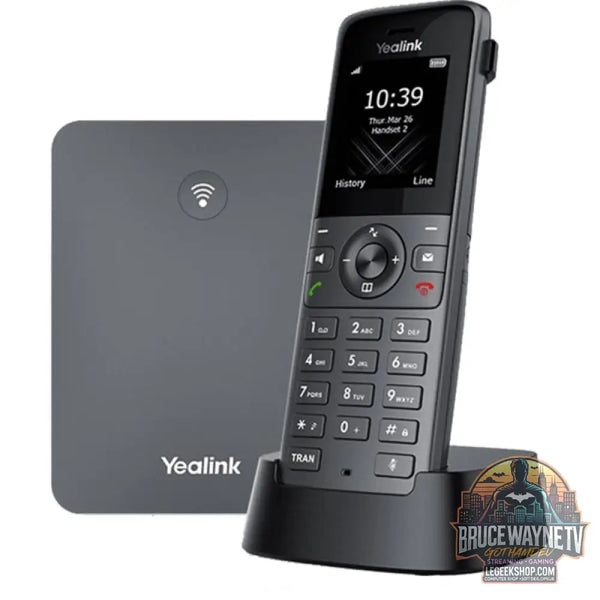 Yealink W73P, VoIP-Telefon noir, Basisstation avec Mobilteil - Yealink