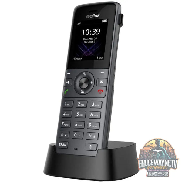 Yealink W74H, analoges Telefon gris foncé, DECT-Mobilteil - Yealink