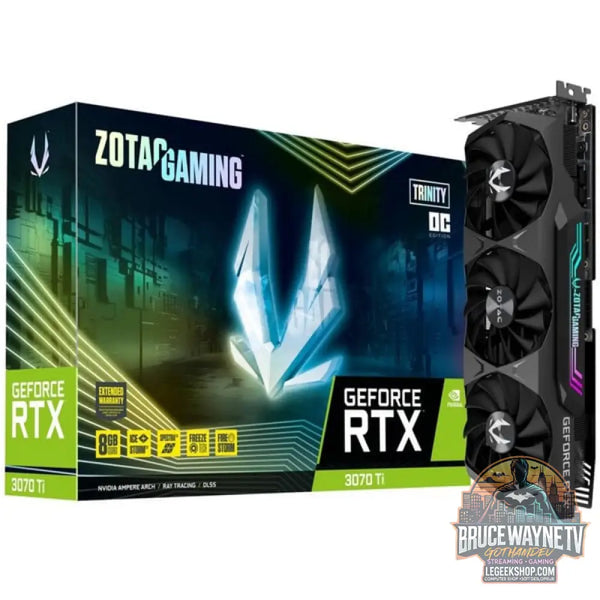 ZOTAC GeForce RTX 3070 Ti Trinity OC, carte graphique 3x DisplayPort, 1x HDMI - ZOTAC