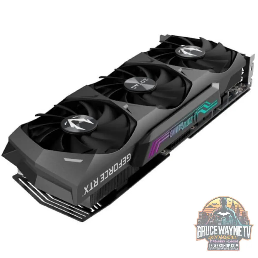 ZOTAC GeForce RTX 3070 Ti Trinity OC, carte graphique 3x DisplayPort, 1x HDMI - ZOTAC - vue 4