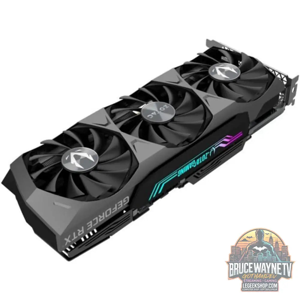 ZOTAC GeForce RTX 3080 Ti Trinity, carte graphique Lite Hash Rate, 3x DisplayPort, 1x HDMI - ZOTAC - vue 3