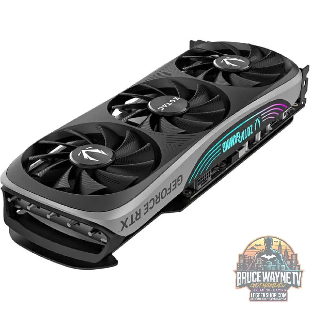 ZOTAC GeForce RTX 4070 Ti Trinity, carte graphique DLSS 3, 3x DisplayPort, 1x HDMI 2.1 - ZOTAC - vue 3