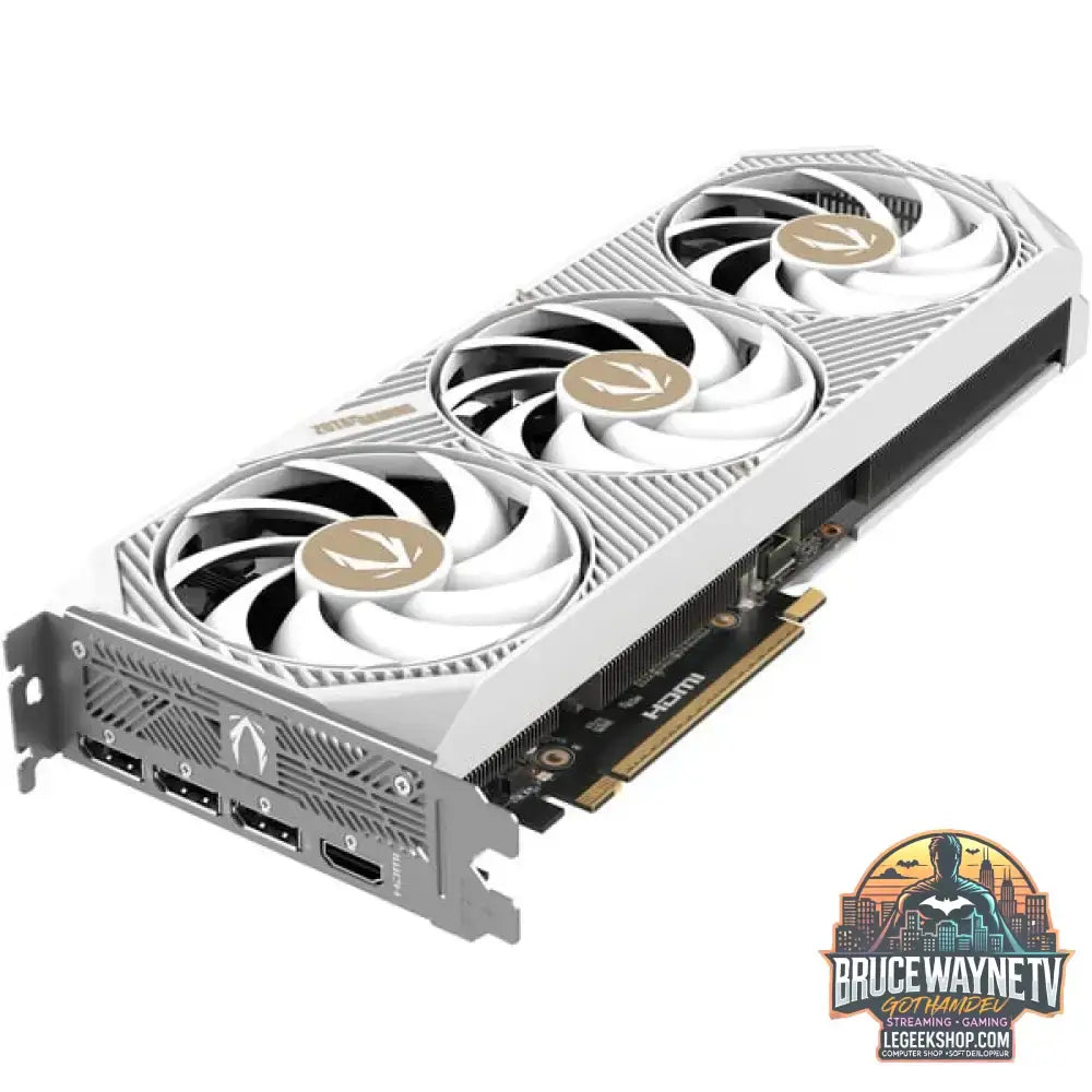 ZOTAC GeForce RTX 5070 AMP WHITE Edition, carte graphique - ZOTAC - vue 2