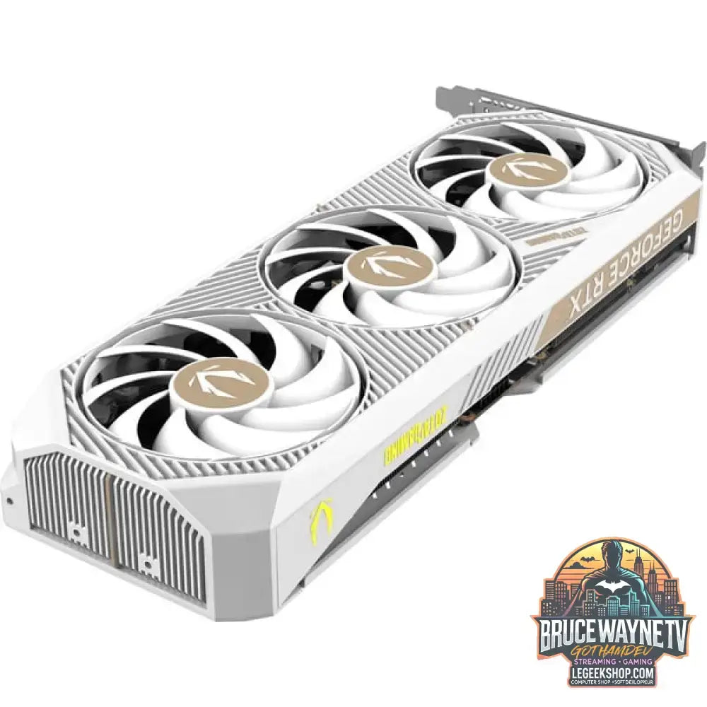 ZOTAC GeForce RTX 5070 AMP WHITE Edition, carte graphique - ZOTAC - vue 4