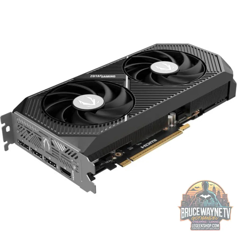 ZOTAC GeForce RTX 5070 Twin Edge OC, carte graphique DLSS 4, 3x DisplayPort, 1x HDM - ZOTAC - vue 2