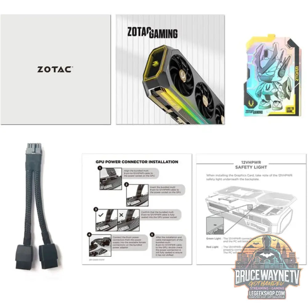 ZOTAC GeForce RTX 5070 Twin Edge OC White Edition, carte graphique DLSS 4, 3x DisplayPort, 1x HDM - ZOTAC - vue 7
