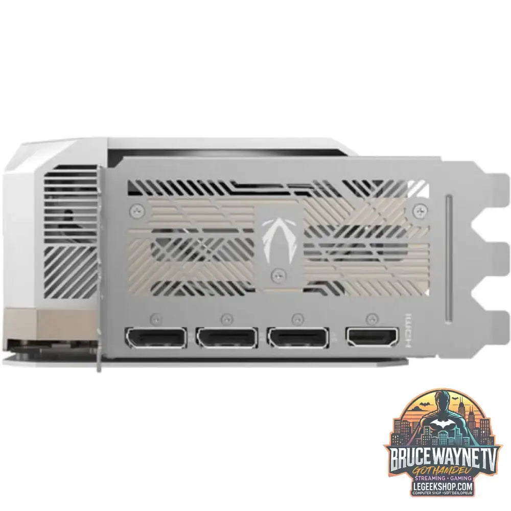 ZOTAC GeForce RTX 5080 SOLID OC White Edition, carte graphique DLSS 4, 3x DisplayPort, 1x HDMI 2.1 - ZOTAC - vue 3