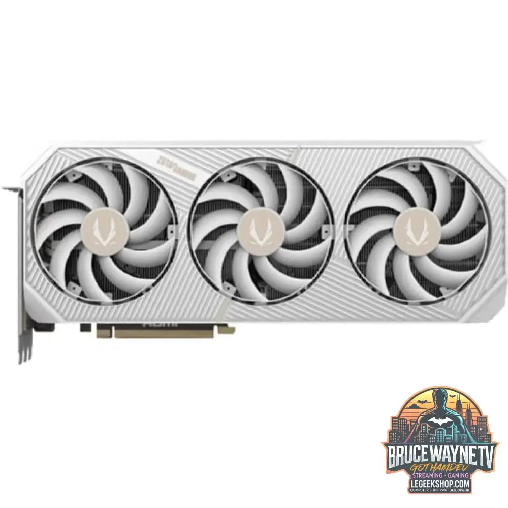 ZOTAC GeForce RTX 5080 SOLID OC White Edition, carte graphique DLSS 4, 3x DisplayPort, 1x HDMI 2.1 - ZOTAC - vue 2
