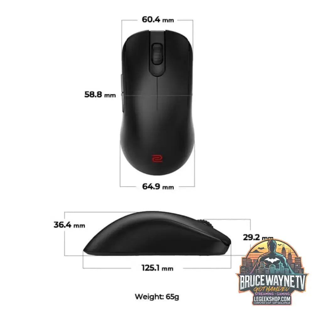 Zowie FK2-DW, souris gaming - vue 7