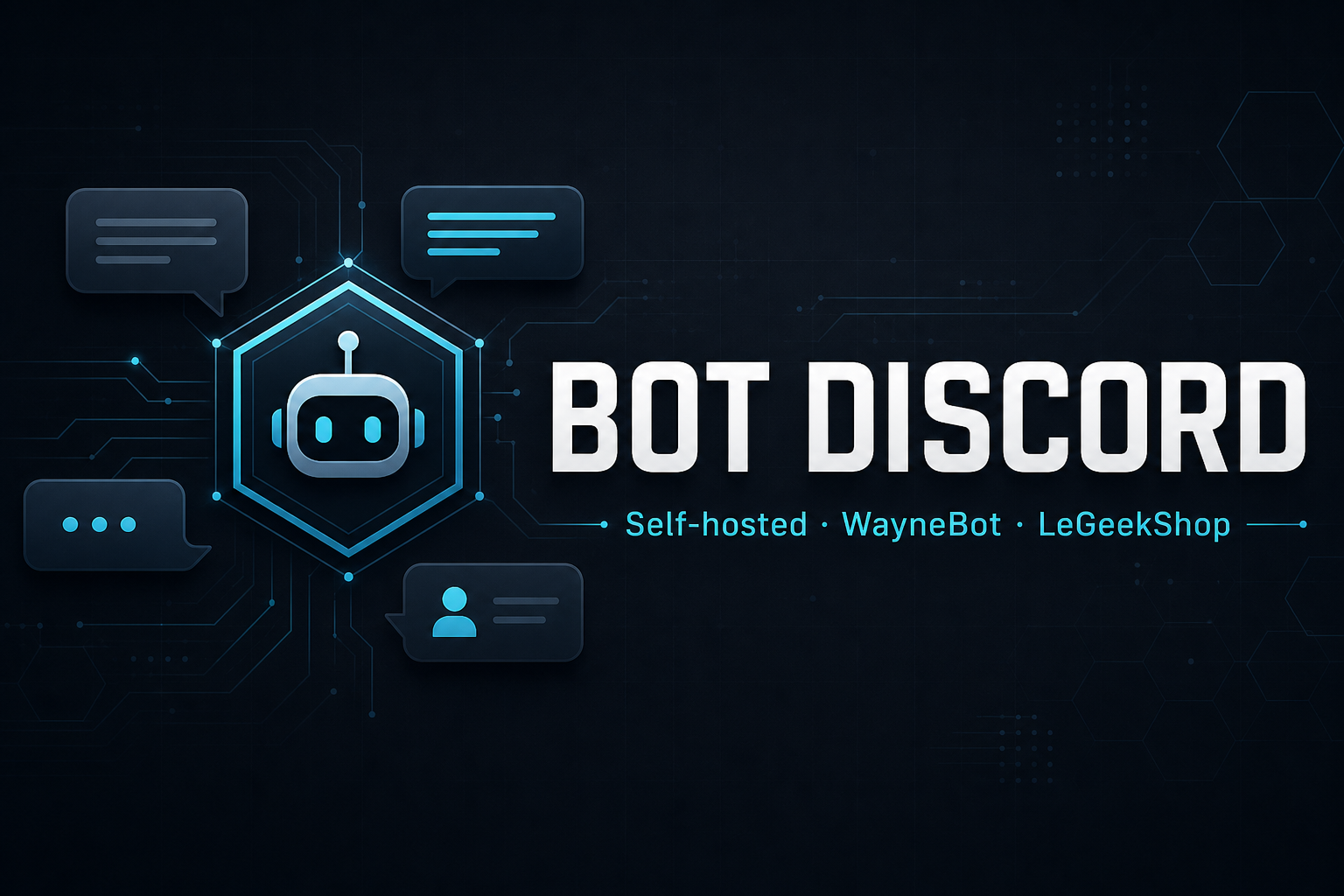 Bot Discord Wayne — automatisation communauté